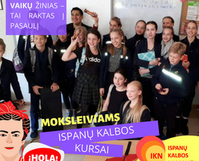 Ispanų kalbos pamokos grupėse ir individualiai - Ispanų kalbos kursai, pamokos - 3 Ispanų kalbos kursai, pamokos - Ispanų kalbos pamokos grupėse ir individualiai - 3