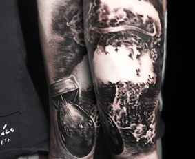 Realistinės tatuiruotės ir tattoo / Evaldas Nariunas / Darbų pavyzdys ID 848431