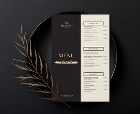 Kavinių ir restoranų meniu maketavimas - Logotipai, vizualinis identitetas, reklaminis dizainas - 1