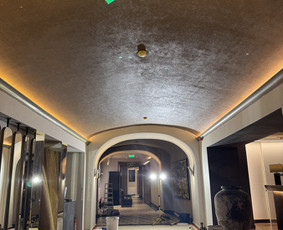 Sienų dekoravimas molio tinku ir mikrocementas. / MB Namreva / Darbų pavyzdys ID 3893676
