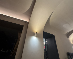 Sienų dekoravimas molio tinku ir mikrocementas. / MB Namreva / Darbų pavyzdys ID 3893672