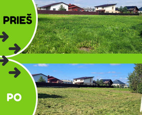 Vejos priežiūra, įrengimas - Aeravimas Skarifikavimas Žolės pjovimas Aplinkos tvarkymas - 1