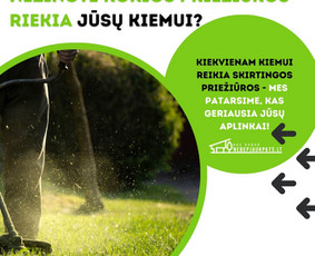 Vejos priežiūra, įrengimas - Aeravimas Skarifikavimas Žolės pjovimas Aplinkos tvarkymas - 4