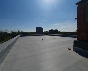 Plokščių Stogų Dengimas Pvc, Epdm ir bitumine Danga / Tvirti stogai / Darbų pavyzdys ID 3893848
