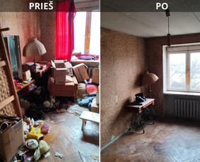 Krovėjų paslaugos - Perkraustymas krovinių pervežimas šiukšlių baldų išvežimas - 1