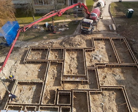 Statybos darbai - Gręžtiniai pamatai - 3