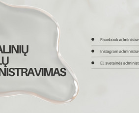 Socialinių tinklų administravimas - Socialinių tinklų marketingas (Social media marketing) - 1 Socialinių tinklų marketingas (Social media marketing) - Socialinių tinklų administravimas - 1