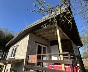 Stogų įrengimas, paveldo renovacija - Stogo pakalimas - 1 Stogo pakalimas - Stogų įrengimas, paveldo renovacija - 1