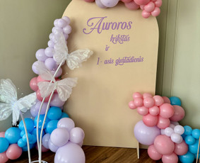 Balionų arkos/sienelės/šventės dekoras / Evelina / Darbų pavyzdys ID 3897416