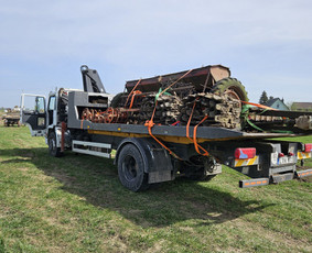 Fiskaras, Tralas Su Kranu,krovinių Pervežimas 24/7 / MB Dariaus tralas / Darbų pavyzdys ID 3898428