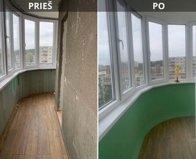 Vidaus apdailos darbai / Robertas / Darbų pavyzdys ID 3898472