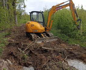 Statybinės technikos nuoma - 6t Ekskavatoriaus paslaugos - 4
