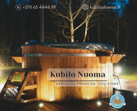 Mobilių kubilų nuoma Klaipėdoje, Palangoje, Kretingoje / Alfredas Stankus / Darbų pavyzdys ID 3899230