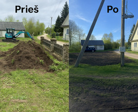 4t. Mini ekskavatoriaus nuoma su operatoriumi / MB Environfix / Darbų pavyzdys ID 3899294