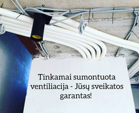 Vėdinimo sistemų montavimas - Mini rekuperatorių įrengimas - 1 Mini rekuperatorių įrengimas - Vėdinimo sistemų montavimas - 1