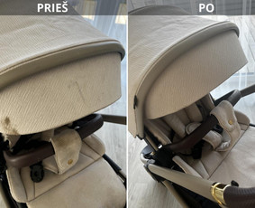 Vežimėlių, autokėdučių, minkštų baldų giluminis valymas / Švaros Impulsas / Darbų pavyzdys ID 3899952