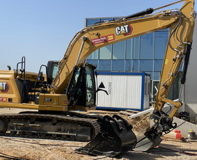 Žemės kasimas, lyginimas - Statybinė technika, ekskavatoriai, mini krautuv - 2