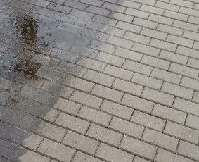 Trinkelių plovimas, terasu plovimas imprignavimas - Srautinis paviršių valymas kvarciniu smėliu - 1 Srautinis paviršių valymas kvarciniu smėliu - Trinkelių plovimas, terasu plovimas imprignavimas - 1