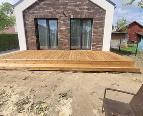 Pavėsinių gamyba, statymas - Terasų, stoginių, pergolų, gipskartono irengimas montavimas - 4