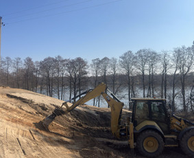 Šlaitų tvirtinimas ir sklypų formavimas, drenažų įrengimas. / jusuaplinka.lt / Darbų pavyzdys ID 3905414