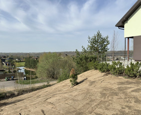 Šlaitų tvirtinimas ir sklypų formavimas, gerbūvio darbai / jusuaplinka.lt / Darbų pavyzdys ID 3905446