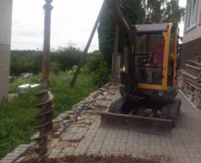 Fiskaras, fiskaro paslaugos - 3t Mini ekskavatoriaus nuoma su graztu - 2