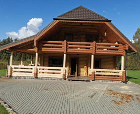 Stogo dengimas, Mediniai namai, Remontas, Renovacija / Pastatų statybos paslaugos / Darbų pavyzdys ID 850633