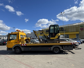 4t Mini ekskavatoriaus,bobcat.polių grežimas.griovimas / Spec. technikos nuoma Vilnius / Darbų pavyzdys ID 3907398