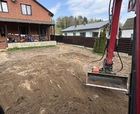 4t Mini ekskavatoriaus,bobcat.polių grežimas.griovimas / Spec. technikos nuoma Vilnius / Darbų pavyzdys ID 3907408