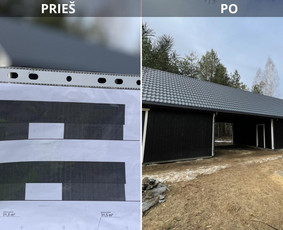 Karkasinių ir Modulinių namų statyba / MB STAGMEDA / Darbų pavyzdys ID 3909864