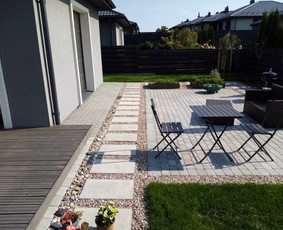 Trinkelių klojimas, veja, drenažo įrengimas. Apželdinimas / APLINKOTVARKININKAI / Darbų pavyzdys ID 3910286