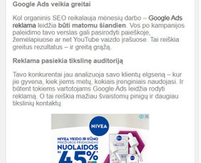 SEO straipsnių rašymas - Reklamos tekstų autorius - 2