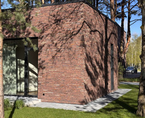 Klinkerio klijavimas // Klinkerio plytu muras / Klinkeris / Darbų pavyzdys ID 3912890