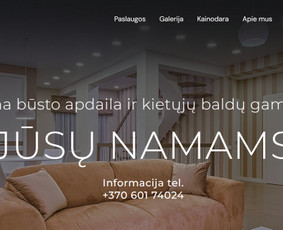 Shopify/ Wordpress svetainės kūrimas su apmokymu naudotis - Svetainių kūrimas - 1 Svetainių kūrimas - Shopify/ Wordpress svetainės kūrimas su apmokymu naudotis - 1