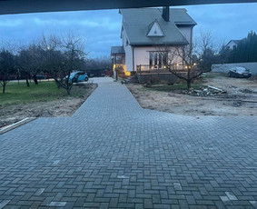 Trinkelių klojimas, bortai, tvoros, apželdinimas - Trinkelių klojimas - 2 Trinkelių klojimas - Trinkelių klojimas, bortai, tvoros, apželdinimas - 2