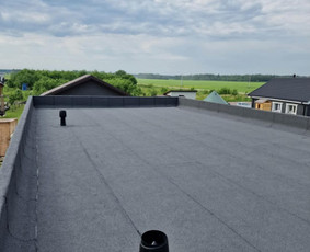 Plokščių stogų dengimas ir remontas prilydoma danga / Vytautas Klimašauskas / Darbų pavyzdys ID 3917034