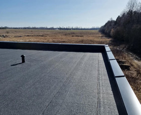 Plokščių stogų dengimas ir remontas prilydoma danga / Vytautas Klimašauskas / Darbų pavyzdys ID 3917044