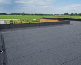 Plokščių stogų dengimas ir remontas prilydoma danga / Vytautas Klimašauskas / Darbų pavyzdys ID 3917048