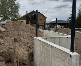 Atraminės sienelės,betoniniai laiptai,pamatai tvoroms / Daniel / Darbų pavyzdys ID 3917144