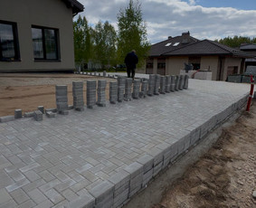 Trinkelių klojimas, aplinkos tvarkymas, laiptu betonavimas / Trinkeliuera / Darbų pavyzdys ID 3917328