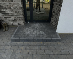 Trinkelių klojimas, aplinkos tvarkymas, laiptu betonavimas - Laiptai iš trinkelių - 3 Laiptai iš trinkelių - Trinkelių klojimas, aplinkos tvarkymas, laiptu betonavimas - 3