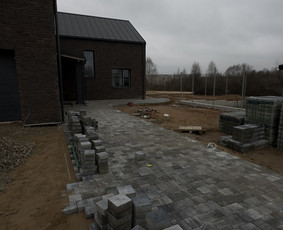 Trinkelių klojimas, aplinkos tvarkymas, laiptu betonavimas / Trinkeliuera / Darbų pavyzdys ID 3917332