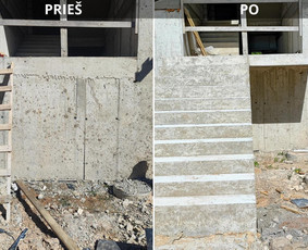 Betoniniai laiptai – tvirta konstrukcija, gražus rezultatas - Statybos darbai - 3 Statybos darbai - Betoniniai laiptai – tvirta konstrukcija, gražus rezultatas - 3