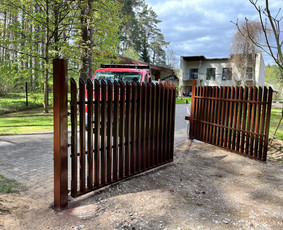 Akcija Tvorų montavimas Akcija - Kelio užtvarai, montavimas - 1 Kelio užtvarai, montavimas - Akcija Tvorų montavimas Akcija - 1