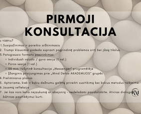 Psichologinės konsultacijos / Raimonda Martinaitiene / Darbų pavyzdys ID 3919244