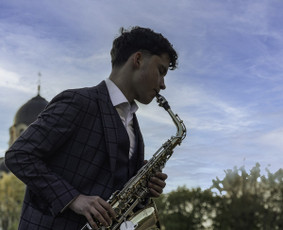 Renginiai, šventės - Saksofonistas - 1