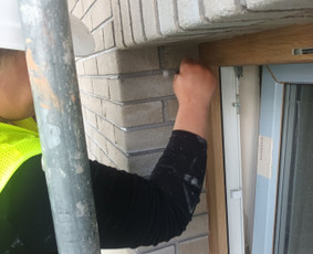 Klinkerio plytelių klijavimas, fūgavimas. Meistrų brigada / Jonas / Darbų pavyzdys ID 3919662