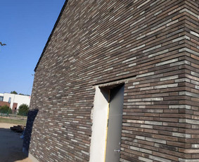 Klinkerio plytelių klijavimas, fūgavimas. Meistrų brigada - Fasadų apdaila, dažymas - 3 Fasadų apdaila, dažymas - Klinkerio plytelių klijavimas, fūgavimas. Meistrų brigada - 3