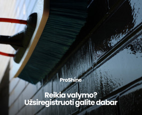 Visos valymo paslaugos / MB ProShine / Darbų pavyzdys ID 3922684