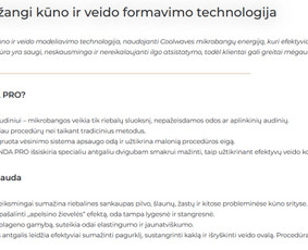 Sintaksė / Pojūčius žadinantys tekstai - Produktų aprašymų rašymas - 3 Produktų aprašymų rašymas - Sintaksė / Pojūčius žadinantys tekstai - 3